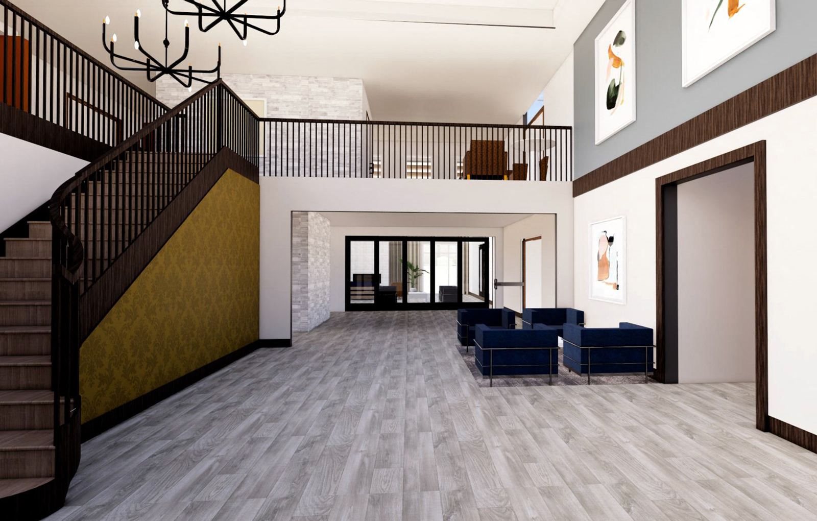 Lobby Rendering